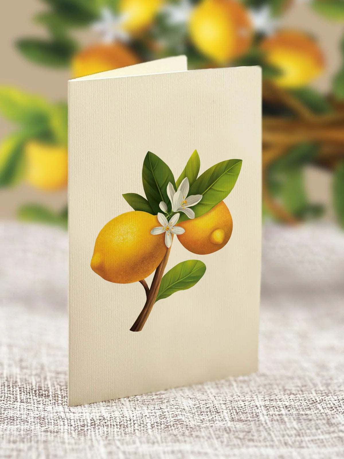 Lemon Blossom Tree - Fresh Cut Paper