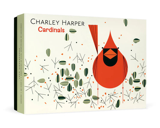 Charley Harper: Cardinals Boxed Notecard Assortment