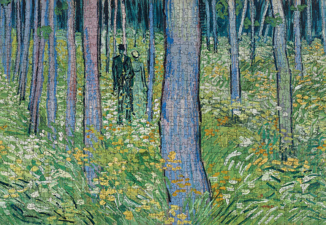 Vincent van Gogh: Undergrowth with Two Figures 1000-Piece Jigsaw Puzzle