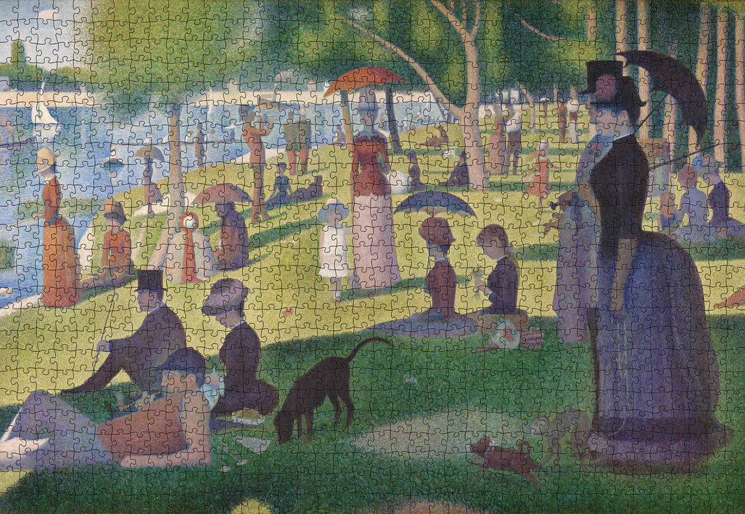 Georges Seurat: A Sunday on La Grande Jatte 1000-Piece Jigsaw Puzzle