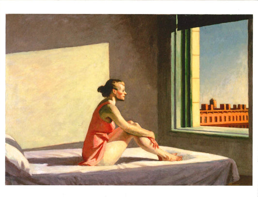 Edward Hopper Morning Sun Notecard