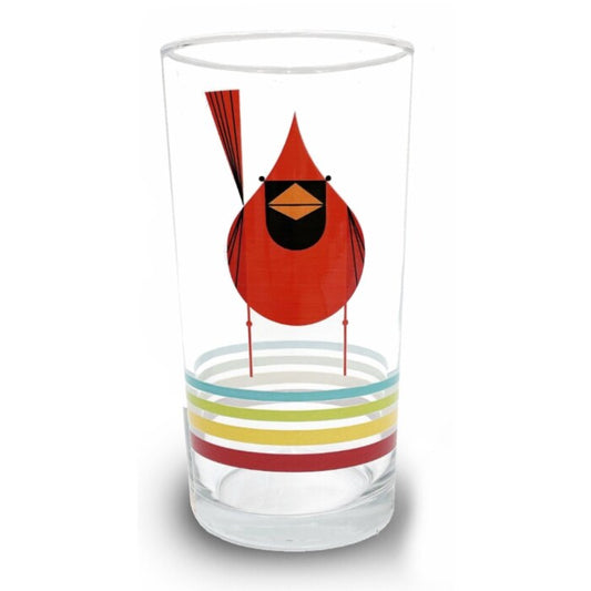 Charley Harper Cardinal Glass 20 fl. oz.