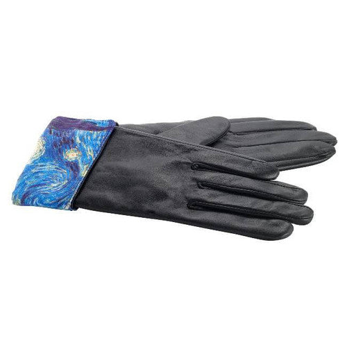 Van Gogh Leather Gloves