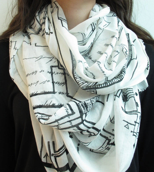Sketches Scarf