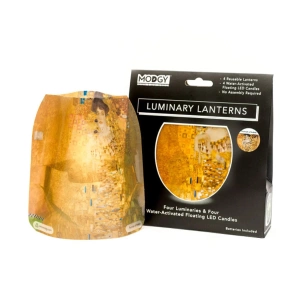 Klimt Portrait of Adele Luminaries - Modgy